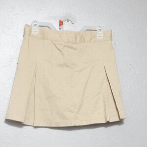 Cat and Jack nwt uniform khaki skirt